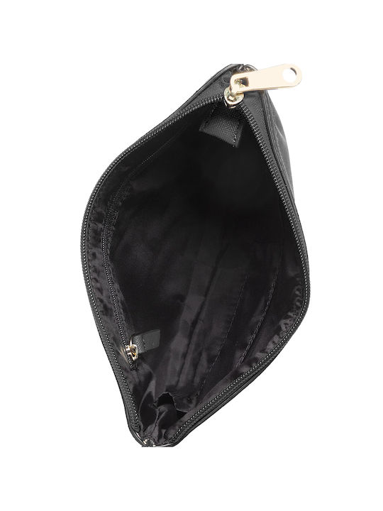 Toiletry Bag Vanille Flat in Black color 25cm