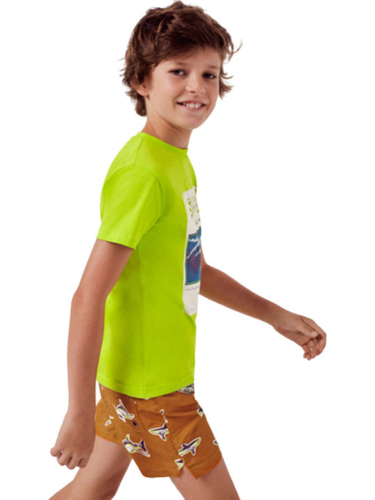 Mayoral Ecofriends Kids Swimwear Swim Shorts Tabac Brown