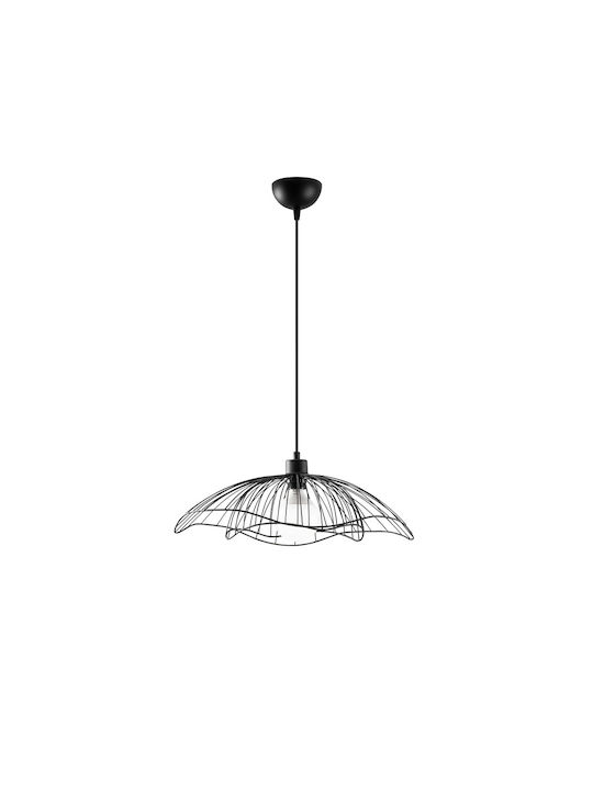 Farac Pendant Light Single-Light for Socket E27 Black