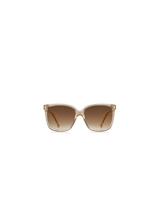 Marc Jacobs Women's Sunglasses with Beige Plastic Frame and Brown Lens MARC 582/S R83/HA