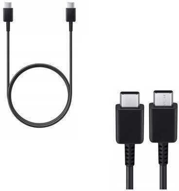 Samsung USB 2.0 Cable USB-C male - USB-C Μαύρο 1m EP-DN980BBE