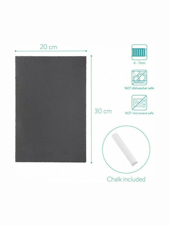 Navaris Stone Serving Platter 30x20cm 6pcs