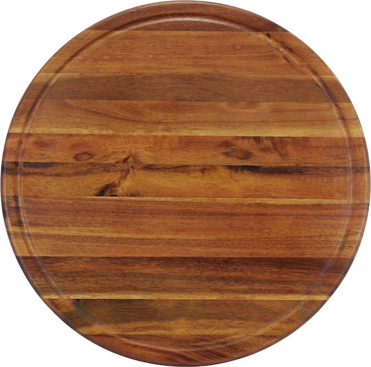Bisetti Wooden Pizza Serving Platter 35x35x1.5cm