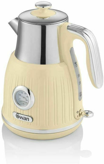 Swan SK31040 Βραστήρας 1.5lt 3000W Μπεζ