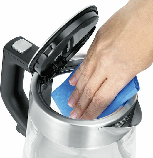 Severin WK 3468 Βραστήρας 1lt 2200W Ασημί