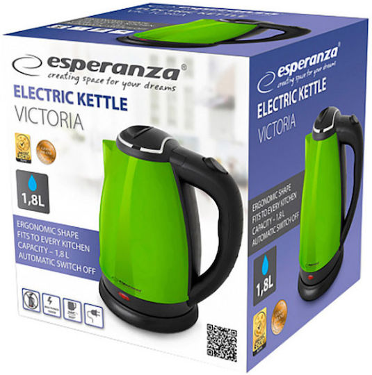 Esperanza Victoria Fierbător 1.8lt 1800W Verde