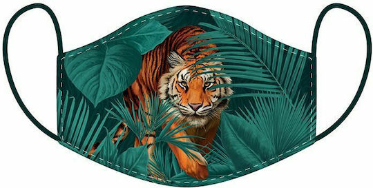 Puckator Reusable Face Covering Large 12+ Ετών Tiger 1τμχ