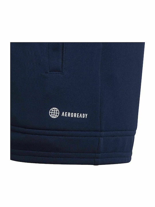 Kinder-Sweatshirt Strickjacke mit Taschen Marineblau Entrada 22