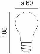 Spot Light Vintage Vintage Light Bulb 40W for E27 Socket