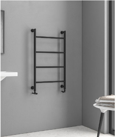 Karag Design 6 Πετσετοκρεμάστρα Μπάνιου 900x560 194kcal/h Μαύρη