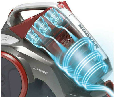 Hoover KS50PET 011 Khross Aspirator 550W cu bol 1.8lt Roșie