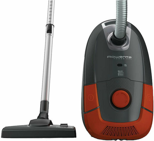 Rowenta RO3149 Ηλεκτρική Σκούπα 450W με Σακούλα 4.5lt Κόκκινη