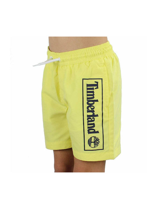 Timberland Kids Swimwear Swim Shorts Yellow