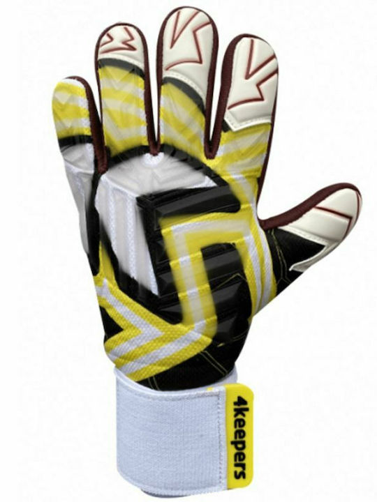 4Keepers Evo Trago NC Γάντια Τερματοφύλακα Ενηλίκων Κίτρινα