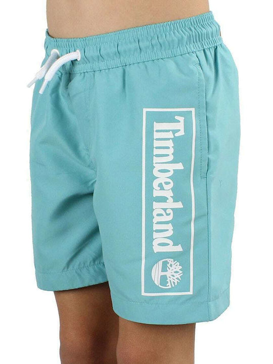 Timberland Kids Swimwear Swim Shorts Light Blue