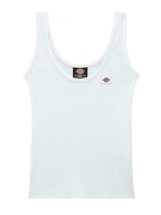 Mapleton Women's Blouse Cotton Sleeveless White