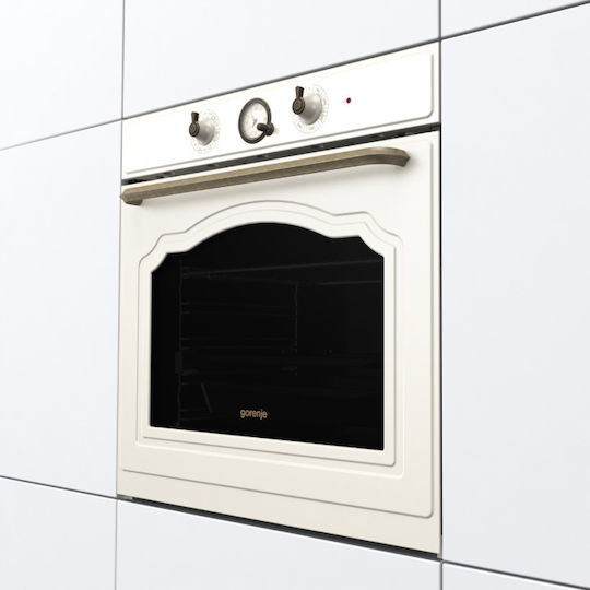 Gorenje Φούρνος άνω Πάγκου 77lt Π59.5εκ. Μπεζ