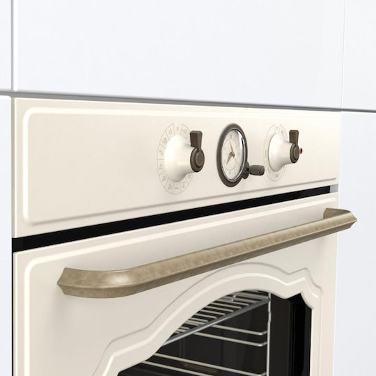 Gorenje Φούρνος άνω Πάγκου 77lt Π59.5εκ. Μπεζ