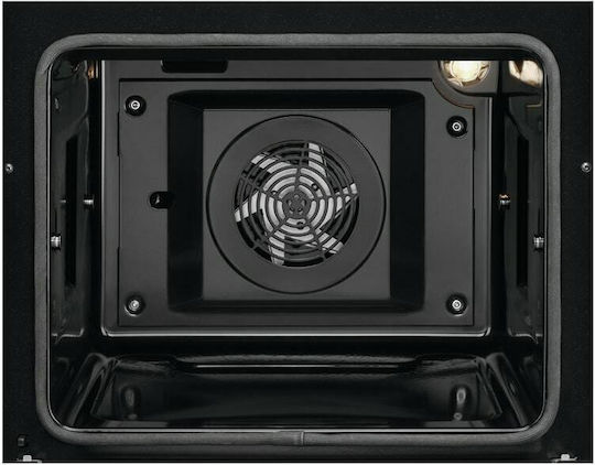 Zanussi Cooker 73lt with Ceramic Hobs W59.6cm. Inox