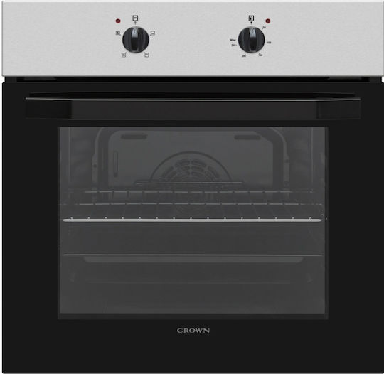 Crown Φούρνος άνω Πάγκου 65lt Π59εκ. Inox