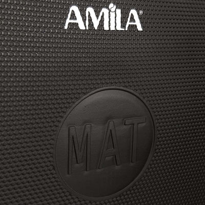 Amila Yoga/Pilates Mat Black (139x60x1.5cm)