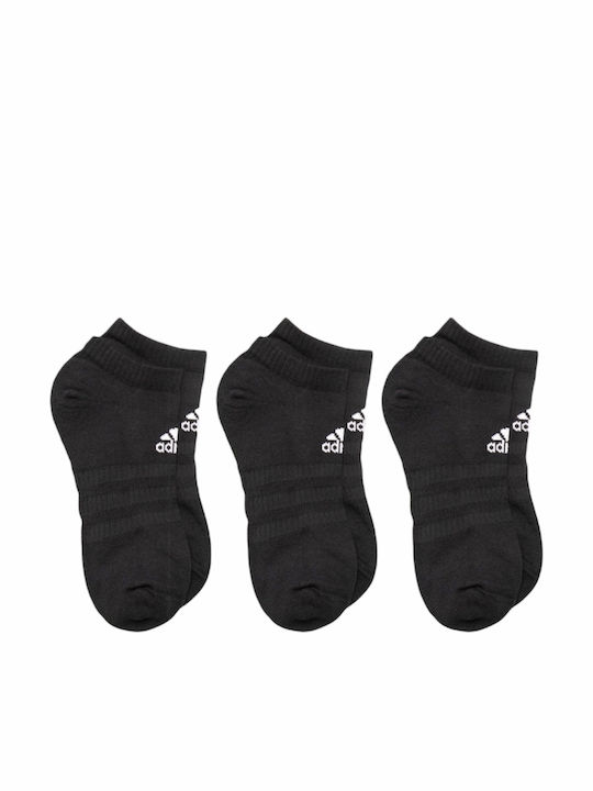 adidas Originals Αθλητικές Κάλτσες Μαύρες 3 Ζεύγη