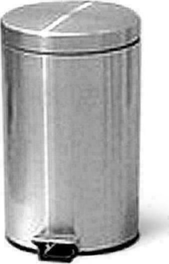 Delta Cleaning KA12Γ Inox Καλαθάκι Μπάνιου 12lt