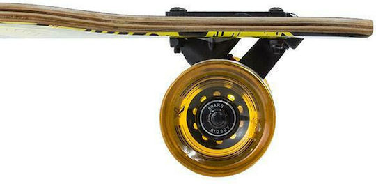 Nils Homeland Complete Longboard 9.45" Yellow