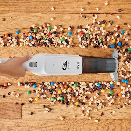 Black & Decker -QW Rechargeable Handheld Vacuum 12V White