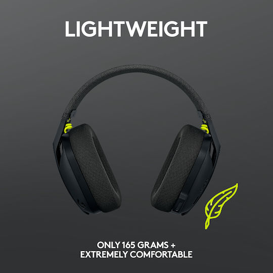 Logitech G435 Lightspeed Wireless Over Ear Gaming Headset with Bluetooth / USB Connectivity