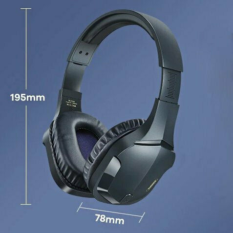 Remax RB-750HB Über Ohr Gaming-Headset mit Verbindung Bluetooth Schwarz