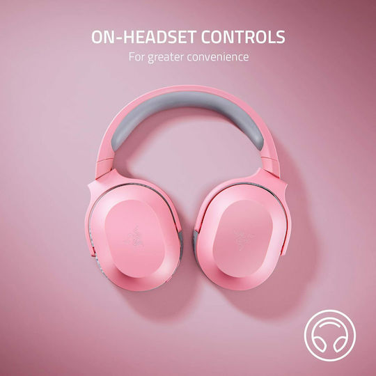 Razer Barracuda X (2021) Wireless Over Ear Gaming Headset with Connection USB / 3.5mm Quartz