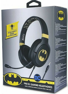 OTL Pro G1 Over Ear Gaming Headset with Connection 3.5mm DC Comic Batman