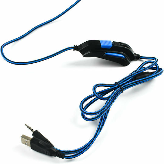Andowl Q-X510 Over Ear Gaming Headset με σύνδεση 3.5mm / USB