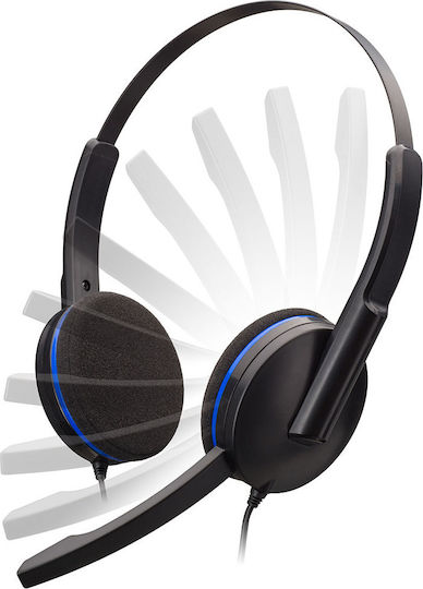 Bigben Interactive Wired Communicator PS4 On Ear Gaming Headset με σύνδεση 3.5mm