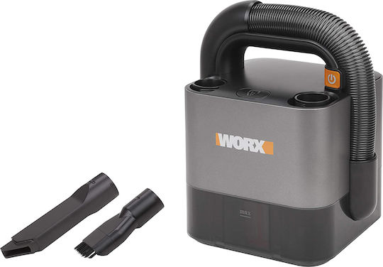 Worx Cube Vac Car Handheld Vacuum Rechargeable 12V Without Battery Grey