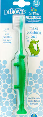 Dr. Brown's Κροκόδειλος Baby-Zahnbürste für 1+ Jahre HG059 Green