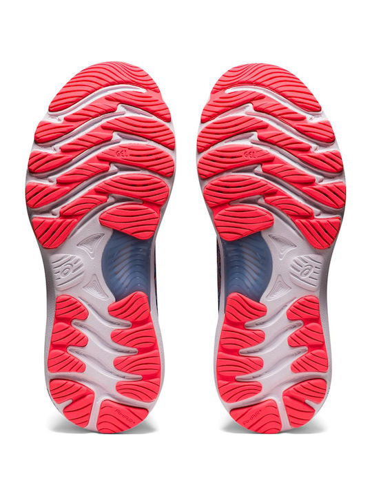 Gel-Nimbus 23 Damen Sportschuhe Laufen Mist / Blazing Coral
