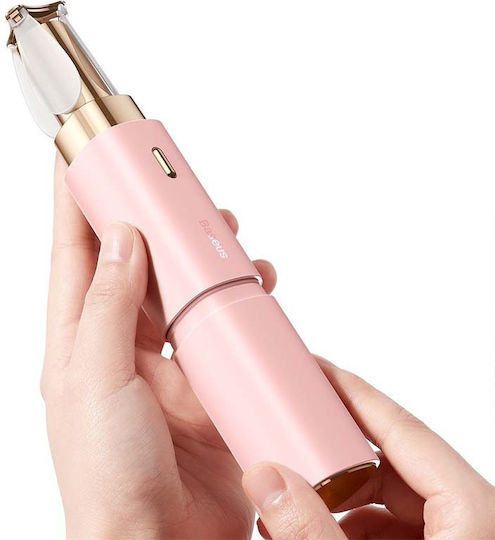 Baseus Square Tube Mini Handheld Fan Ανεμιστηράκι USB Ροζ