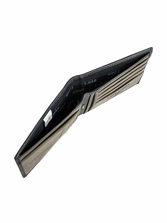 Δερμάτινο Ανδρικό Πορτοφόλι Καρτών με RFID Μαύρο