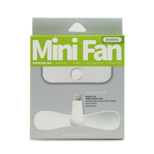 Remax Refon Mini Fan F10 Ventilator Lightning Roz