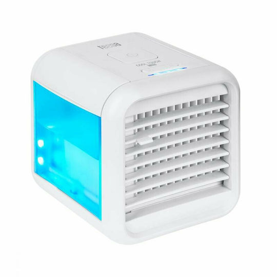 Teesa TSA8041 Mini-Klimaanlage USB mit Wasser und Beleuchtung 8W Weiß