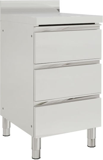 vidaXL Commercial Preparation Cabinet 50x60x
