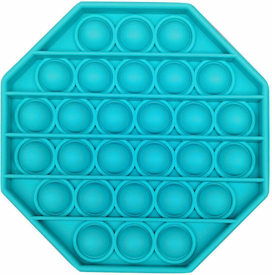 Pop It Fidget Οκτάγωνο Σιλικόνης Πράσινο