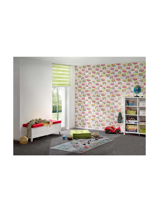 AS Creation Kids Wallpaper Τροχόσπιτα Πολύχρωμο L53xH1005cm