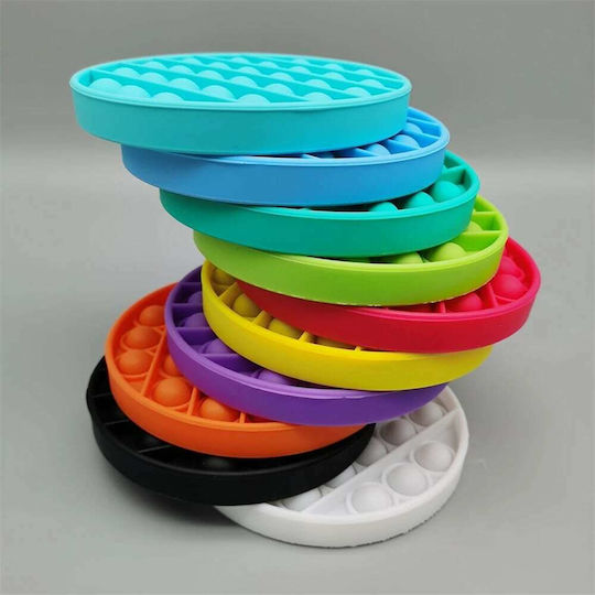 Luna Pop it Fidget Στρογγυλό Σιλικόνης Rainbow