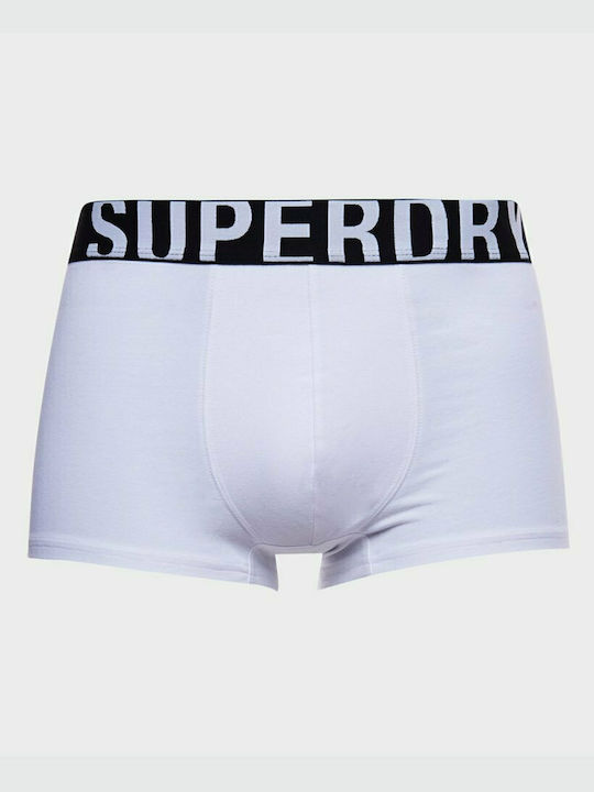 D1 Trunk Dual Logo Double Pack Ανδρικά Μποξεράκια Μαύρο / Λευκό 2Pack