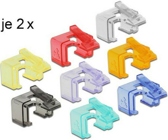 DeLock Клипс RJ45 10бр (86420)
