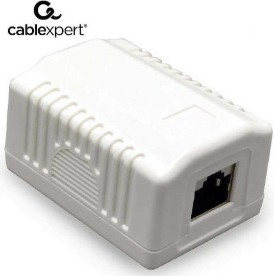 Cablexpert CAT5E FTP Single Port Surface Mount Box