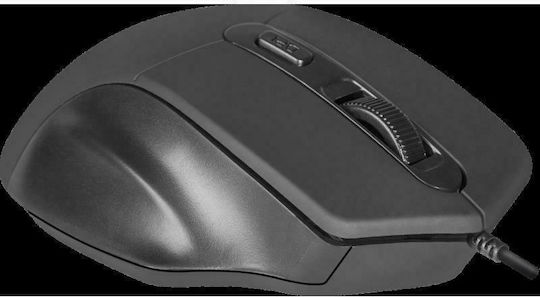 Defender Datum MB-347 Ενσύρματο Εργονομικό Ποντίκι Μαύρο